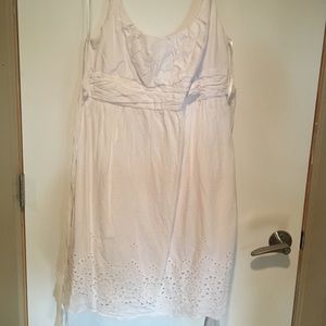 White sun dress